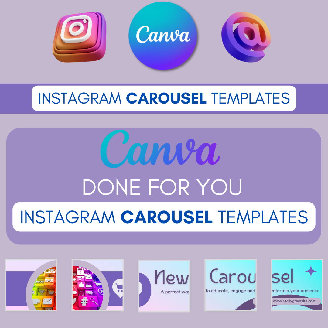 Instagram CAROUSEL Templates